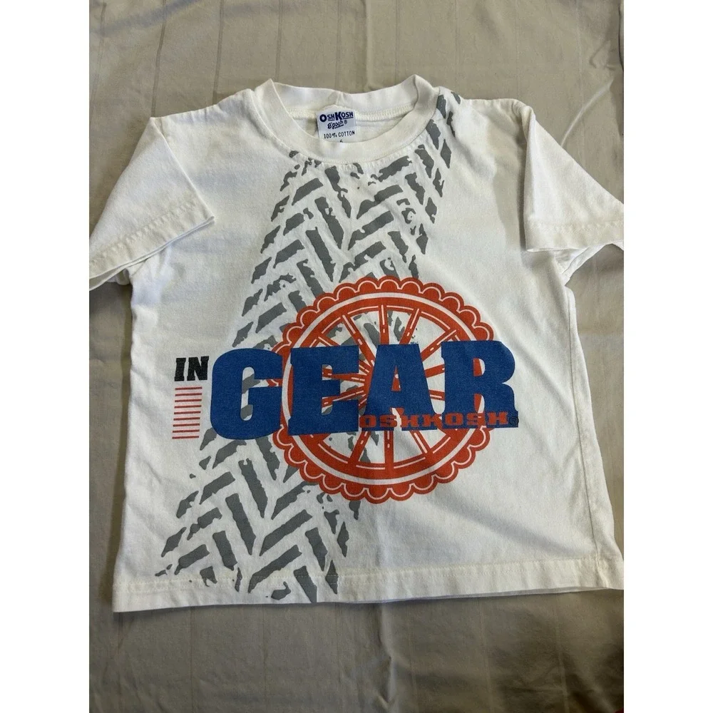 Vintage Oshkosh B'gosh T Shirt Size 5 Made In USA